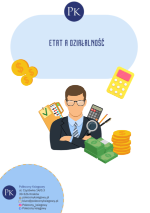 Etat a działalność - zasady łączenia pracy na etacie z JDG