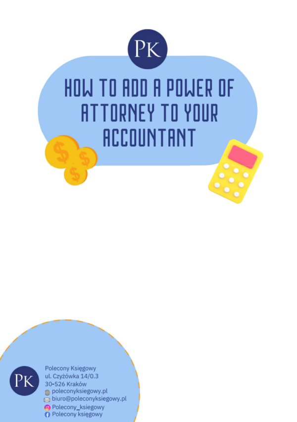 How to add a power of attorney to your accountant UPL Online